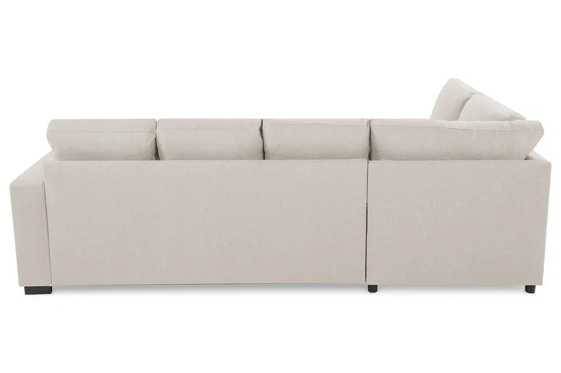 Crazy 4-istuttava Vasenkätinen U-muotoinen Large Sohva Divaanilla ja Divaanituolilla Kankaalla - Beige - Huonekalut - Sohva - Divaanisohva