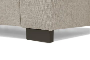 Crazy 4-istuttava Vasenkätinen U-muotoinen Large Sohva Divaanilla ja Divaanituolilla Kankaalla - Beige - Huonekalut - Sohva - Divaanisohva