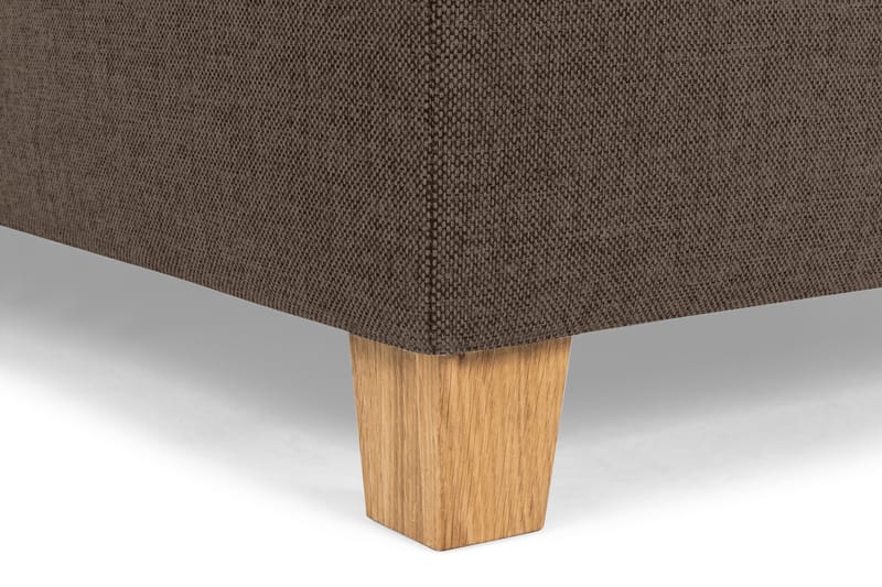 Crazy 4-istuttava Vasenkätinen U-muotoinen Large Sohva Divaanilla ja Divaanituolilla Kankaalla - Ruskea - Huonekalut - Sohva - Divaanisohva