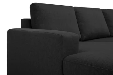 Crazy 5-istuttava Oikeakätinen U-muotoinen X-Large Sohva Divaanilla ja Divaanituolilla Kankaalla - Antrasiitii - Huonekalut - Sohva - Divaanisohva
