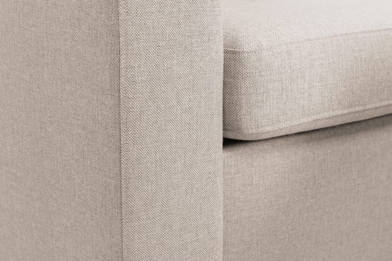 Crazy 5-istuttava Oikeakätinen U-muotoinen X-Large Sohva Divaanilla ja Divaanituolilla Kankaalla - Beige - Huonekalut - Sohva - Divaanisohva