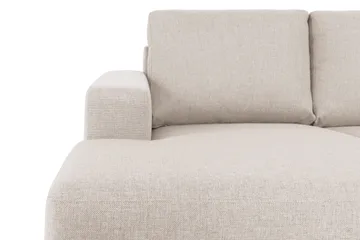 Crazy 5-istuttava Oikeakätinen U-muotoinen X-Large Sohva Divaanilla ja Divaanituolilla Kankaalla - Beige - Huonekalut - Sohva - Divaanisohva