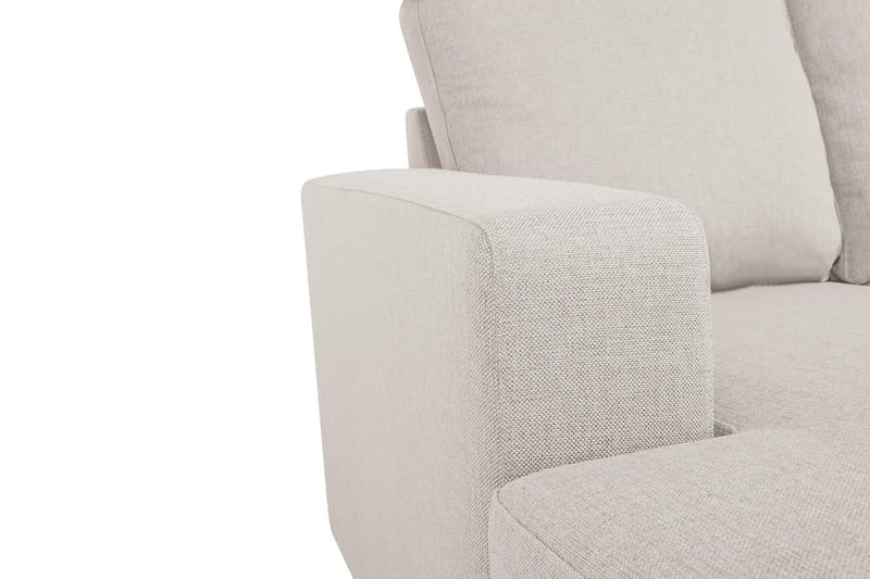 Crazy 5-istuttava Oikeakätinen U-muotoinen X-Large Sohva Divaanilla ja Divaanituolilla Kankaalla - Beige - Huonekalut - Sohva - Divaanisohva