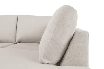 Crazy 5-istuttava Oikeakätinen U-muotoinen X-Large Sohva Divaanilla ja Divaanituolilla Kankaalla - Beige - Huonekalut - Sohva - Divaanisohva