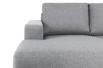 Crazy 5-istuttava Oikeakätinen U-muotoinen X-Large Sohva Divaanilla ja Divaanituolilla Kankaalla - Harmaa - Huonekalut - Sohva - Divaanisohva