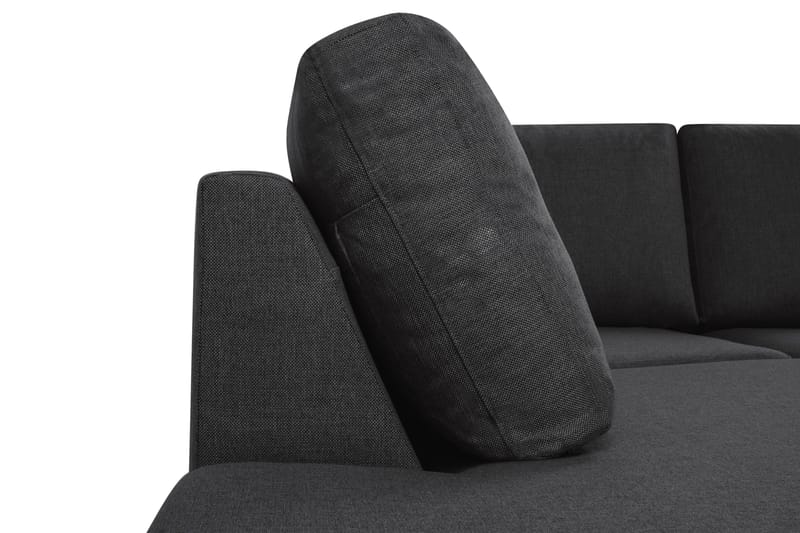 Crazy 5-istuttava Vasenkätinen U-muotoinen X-Large Sohva Divaanilla ja Divaanituolilla Kankaalla - Antrasiitii - Huonekalut - Sohva - Divaanisohva