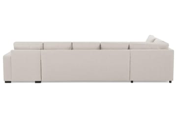 Crazy 5-istuttava Vasenkätinen U-muotoinen X-Large Sohva Divaanilla ja Divaanituolilla Kankaalla - Beige - Huonekalut - Sohva - Divaanisohva