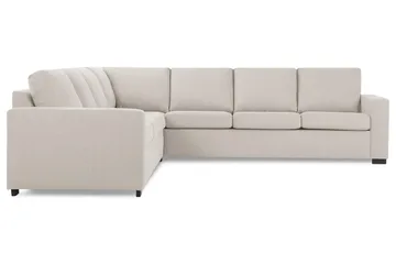 Crazy 6-istuttava Käännettävä L-muotoinen X-Large Kulmasohva Kankaalla - Beige - Huonekalut - Sohva - Kulmasohva