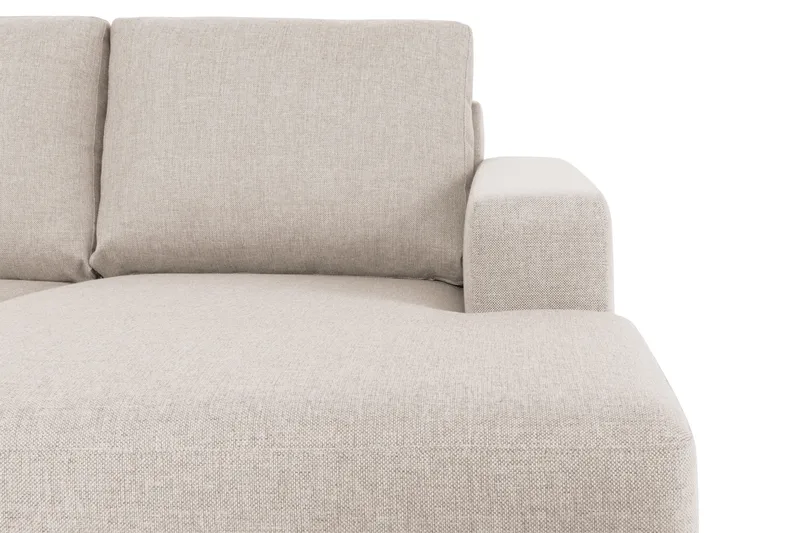 Crazy 6-istuttava Vasenkätinen U-muotoinen XX-Large Sohva Divaanilla ja Divaanituolilla Kankaalla - Beige - Huonekalut - Sohva - Divaanisohva