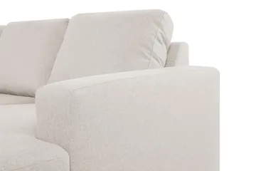 Crazy 6-istuttava Vasenkätinen U-muotoinen XX-Large Sohva Divaanilla ja Divaanituolilla Kankaalla - Beige - Huonekalut - Sohva - Divaanisohva