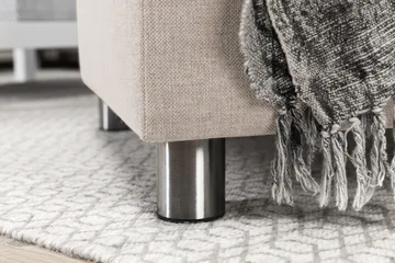 Crazy 6-istuttava Vasenkätinen U-muotoinen XX-Large Sohva Divaanilla ja Divaanituolilla Kankaalla - Beige - Huonekalut - Sohva - Divaanisohva