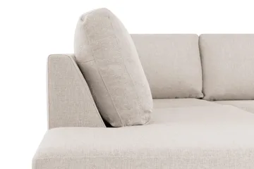 Crazy 6-istuttava Vasenkätinen U-muotoinen XX-Large Sohva Divaanilla ja Divaanituolilla Kankaalla - Beige - Huonekalut - Sohva - Divaanisohva