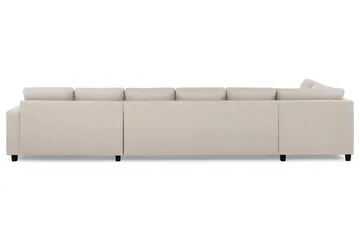 Crazy 6-istuttava Vasenkätinen U-muotoinen XX-Large Sohva Divaanilla ja Divaanituolilla Kankaalla - Beige - Huonekalut - Sohva - Divaanisohva