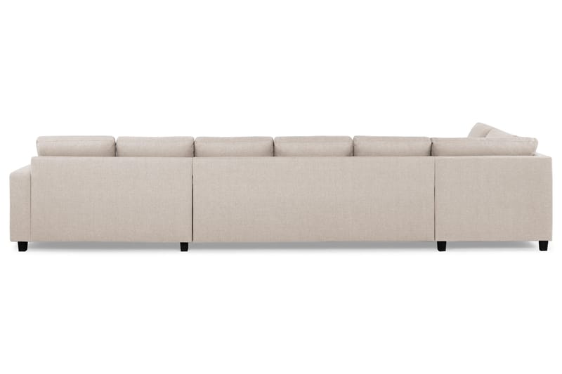 Crazy 6-istuttava Vasenkätinen U-muotoinen XX-Large Sohva Divaanilla ja Divaanituolilla Kankaalla - Beige - Huonekalut - Sohva - Divaanisohva