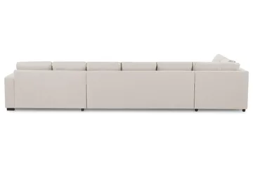 Crazy 6-istuttava Vasenkätinen U-muotoinen XX-Large Sohva Divaanilla ja Divaanituolilla Kankaalla - Beige - Huonekalut - Sohva - Divaanisohva
