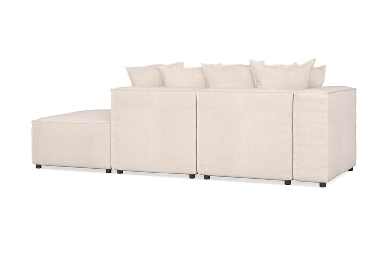 Cubo 3-istuttava Syvä Modulaarisohva + Rahi Kankaalla - Beige - Huonekalut - Sohva - 3:n istuttava sohva