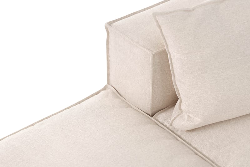 Cubo 3-istuttava Syvä Modulaarisohva + Rahi Kankaalla - Beige - Huonekalut - Sohva - 3:n istuttava sohva