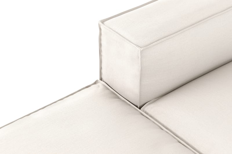 Cubo 3-istuttava Syvä Modulaarisohva + Rahi Kankaalla - Valkoinen - Huonekalut - Sohva - 3:n istuttava sohva