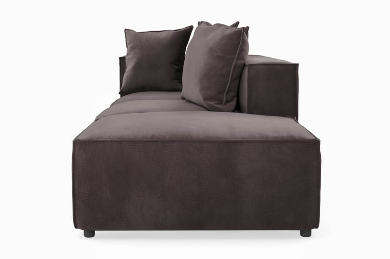 Cubo 3-istuttava Syvä Modulaarisohva + Rahi Sametilla - Tummanharmaa - Huonekalut - Sohva - Moduulisohva - Moduulisohvakokonaisuus