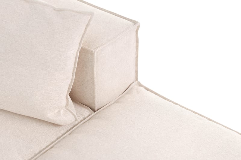 Cubo 3-istuttava Syvä Modulaarisohva + Rahi Kankaalla - Beige - Huonekalut - Sohva - Moduulisohva - Moduulisohvakokonaisuus