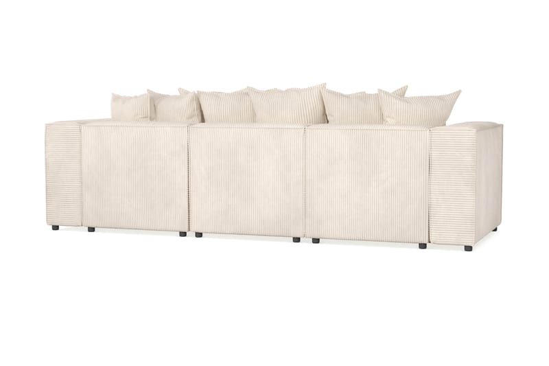 Cubo 4-istuttava Syvä Modulaarisohva Manchester-kankaalla - Beige - Huonekalut - Sohva - 3:n istuttava sohva