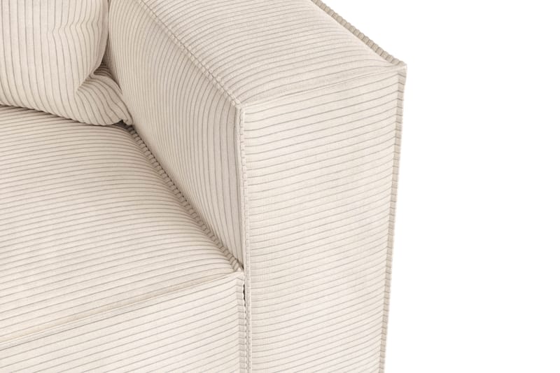 Cubo 4-istuttava Syvä Modulaarisohva Manchester-kankaalla - Beige - Huonekalut - Sohva - 3:n istuttava sohva