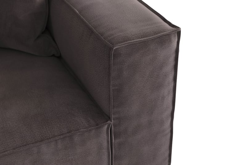 Cubo 4-istuttava Syvä Modulaarisohva Sametilla - Tummanharmaa - Huonekalut - Sohva - 3:n istuttava sohva