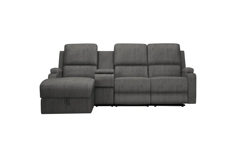 Dallas Lepotuoli Sohva 3-istuttava - Harmaa - Huonekalut - Sohva - Mekanismisohva