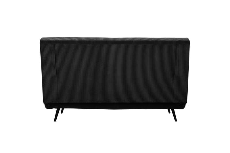 Daybed Mallory Antrasiitti, Vakosametti/metalli/puu - Antrasiitti, Vakosametti/metalli/puu - Huonekalut - Sohva - Vuodesohva