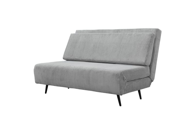 Daybed Mallory Harmaa, Vakosametti/metalli/puu - Harmaa, Vakosametti/metalli/puu - Huonekalut - Sohva - Vuodesohva