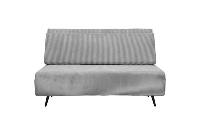 Daybed Mallory Harmaa, Vakosametti/metalli/puu - Harmaa, Vakosametti/metalli/puu - Huonekalut - Sohva - Vuodesohva