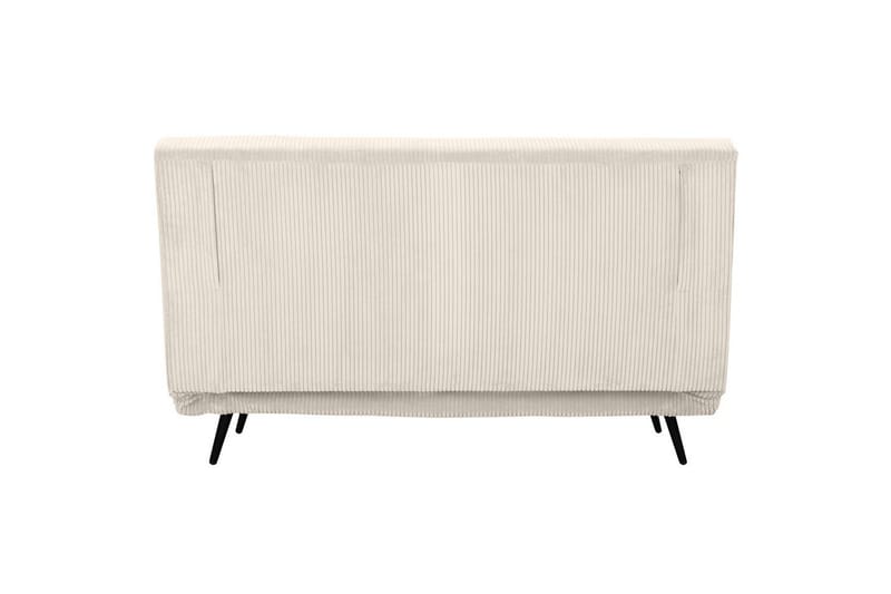 Daybed Mallory Kermanvärinen, Vakosametti/metalli/puu - Kermanvärinen, Vakosametti/metalli/puu - Huonekalut - Sohva - Vuodesohva