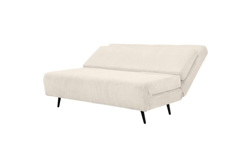 Daybed Mallory Kermanvärinen, Vakosametti/metalli/puu - Kermanv�ärinen, Vakosametti/metalli/puu - Huonekalut - Sohva - Vuodesohva