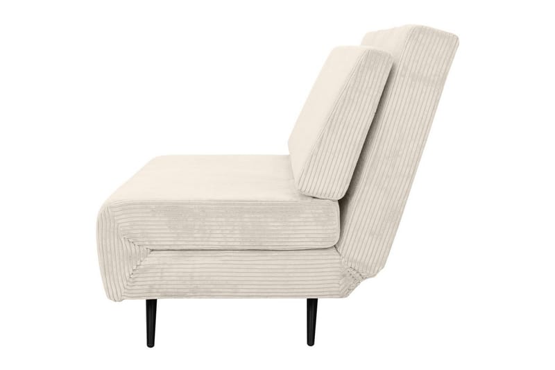 Daybed Mallory Kermanvärinen, Vakosametti/metalli/puu - Kermanvärinen, Vakosametti/metalli/puu - Huonekalut - Sohva - Vuodesohva