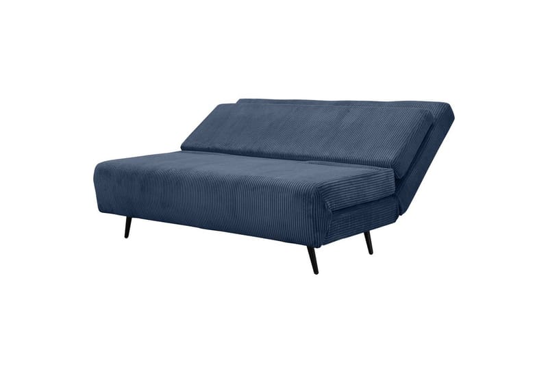 Daybed Mallory Sininen, Vakosametti/metalli/puu - Sininen, Vakosametti/metalli/puu - Huonekalut - Sohva - Vuodesohva