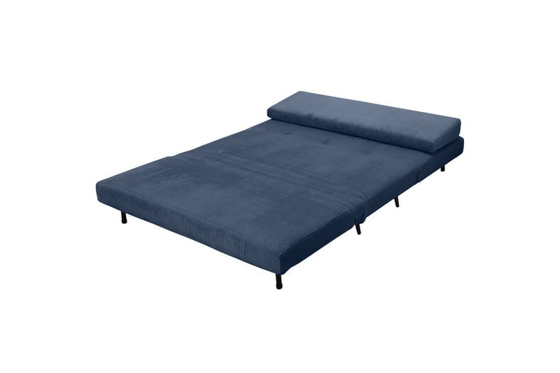 Daybed Mallory Sininen, Vakosametti/metalli/puu - Sininen, Vakosametti/metalli/puu - Huonekalut - Sohva - Vuodesohva