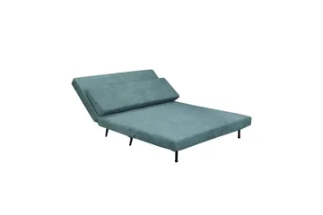 Daybed Mallory Vaalea petrooli, Pellavakangas/metalli/puu - Vaalea petrooli, Pellavakangas/metalli/puu - Huonekalut - Sohva - Vuodesohva