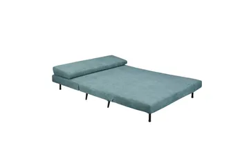 Daybed Mallory Vaalea petrooli, Pellavakangas/metalli/puu - Vaalea petrooli, Pellavakangas/metalli/puu - Huonekalut - Sohva - Vuodesohva