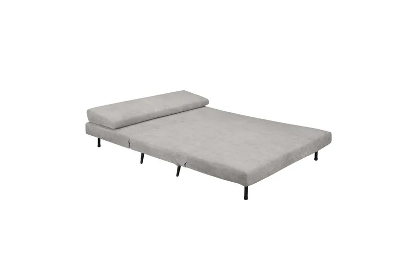 Daybed Mallory Vaaleanharmaa, Pellavakangas/metalli/puu - Vaaleanharmaa, Pellavakangas/metalli/puu - Huonekalut - Sohva - Vuodesohva