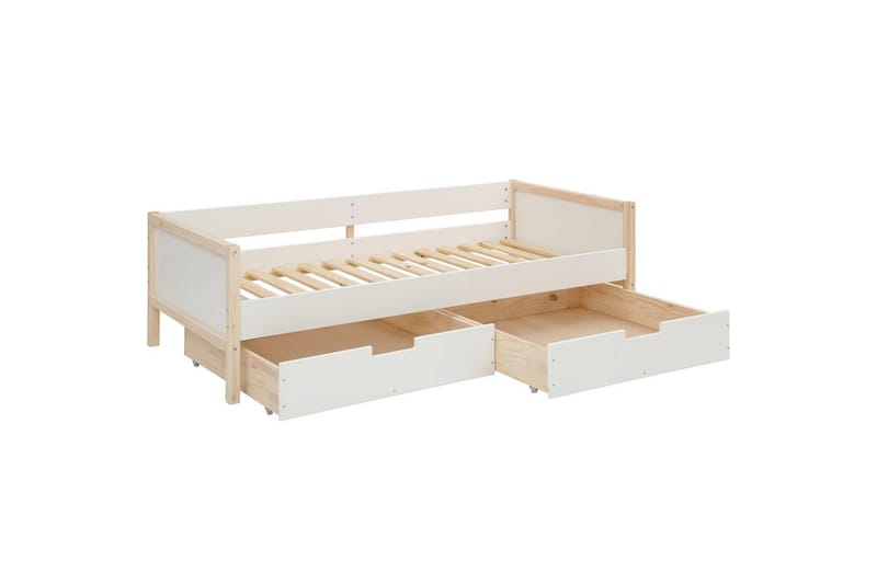 Daybed Square Line Valkoinen - Valkoinen - Huonekalut - Sohva - Sohvasängyt