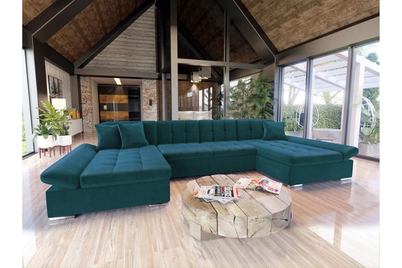 Dewitt 4-Paikkainen Vuodesohva, Vihreä