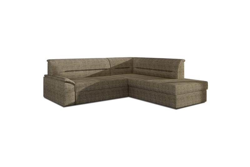 Divaani Eltap Elano 255x212x90 cm - Berlin 03, Beige, Oikea - Huonekalut - Sohva - Vuodesohva