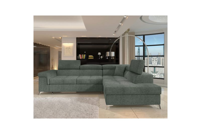 Divaani Eltap Eridano 275x202x88 cm - Touch 100, Oikea - Huonekalut - Sohva - Vuodesohva