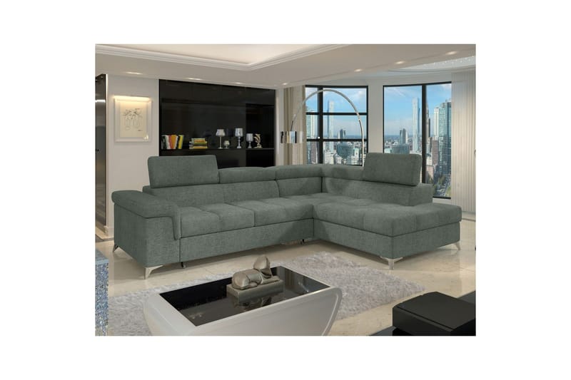 Divaani Eltap Eridano 275x202x88 cm - Touch 100, Oikea - Huonekalut - Sohva - Vuodesohva