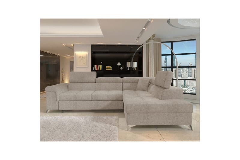 Divaani Eltap Eridano 275x202x88 cm - Touch 18, Oikea - Huonekalut - Sohva - Vuodesohva