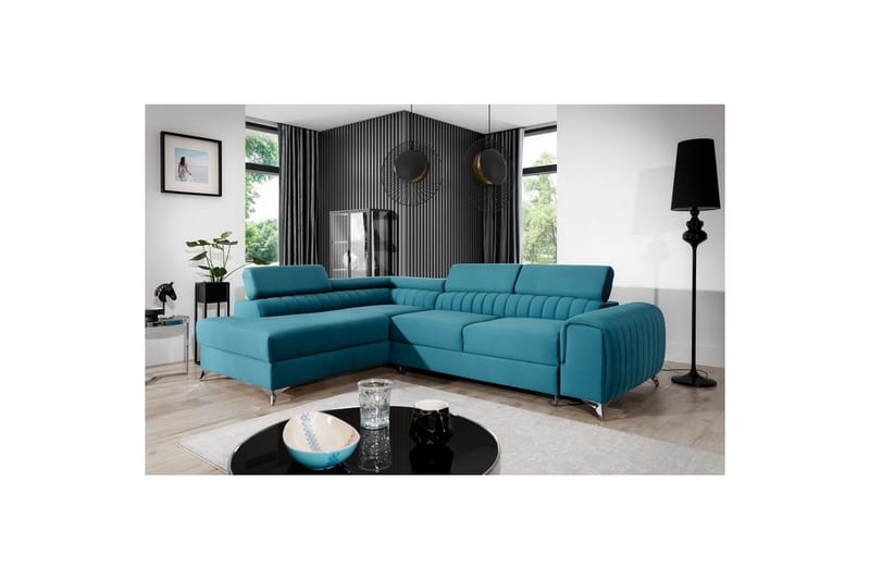 Divaani Eltap Laurence 278x205x92 cm - Solar 77, Vasen - Huonekalut - Sohva - Vuodesohva