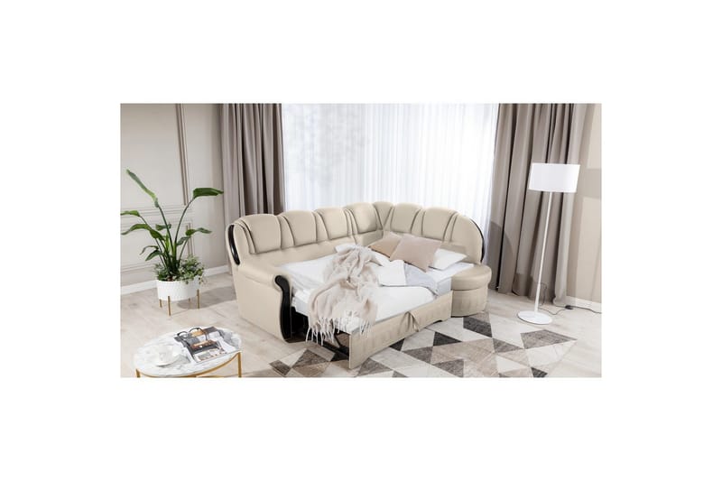 Divaani Eltap Lord 243x180x112 cm - Soft 33, Oikea - Huonekalut - Sohva - Vuodesohva