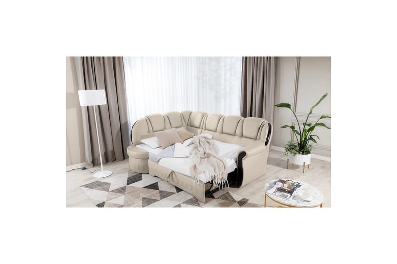 Divaani Eltap Lord 243x180x112 cm - Soft 33, Vasen - Huonekalut - Sohva - Vuodesohva