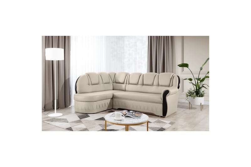 Divaani Eltap Lord 243x180x112 cm - Soft 33, Vasen - Huonekalut - Sohva - Vuodesohva