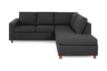 Crazy 3-istuttava Oikeakätinen L-muotoinen Divaanisohva Kankaalla